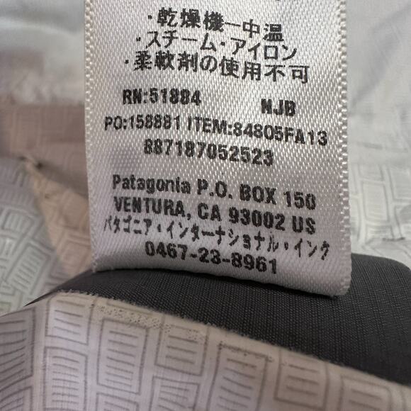 Patagonia Torrentshell Stretch H2No Rain Jacket Womens Small Gray FLAWS READ - Picture 7 of 15